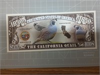State bird series - California