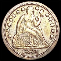 1852 Seated Liberty Dime CLOSELY UNCIRCULATED