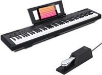 $290  88-Key Weighted Piano  Hammer Action  S-200