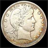 1903-O Barber Quarter CLOSELY UNCIRCULATED