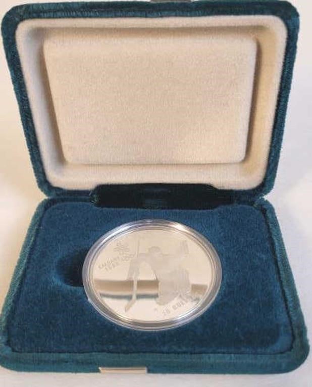 1986 Elizabeth II Canadian Silver $20 Coin