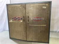 Metal Parts Bin, 29”T x 33”W x 11”D