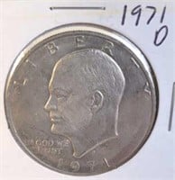 1971 D Eisenhower Dollar Coin