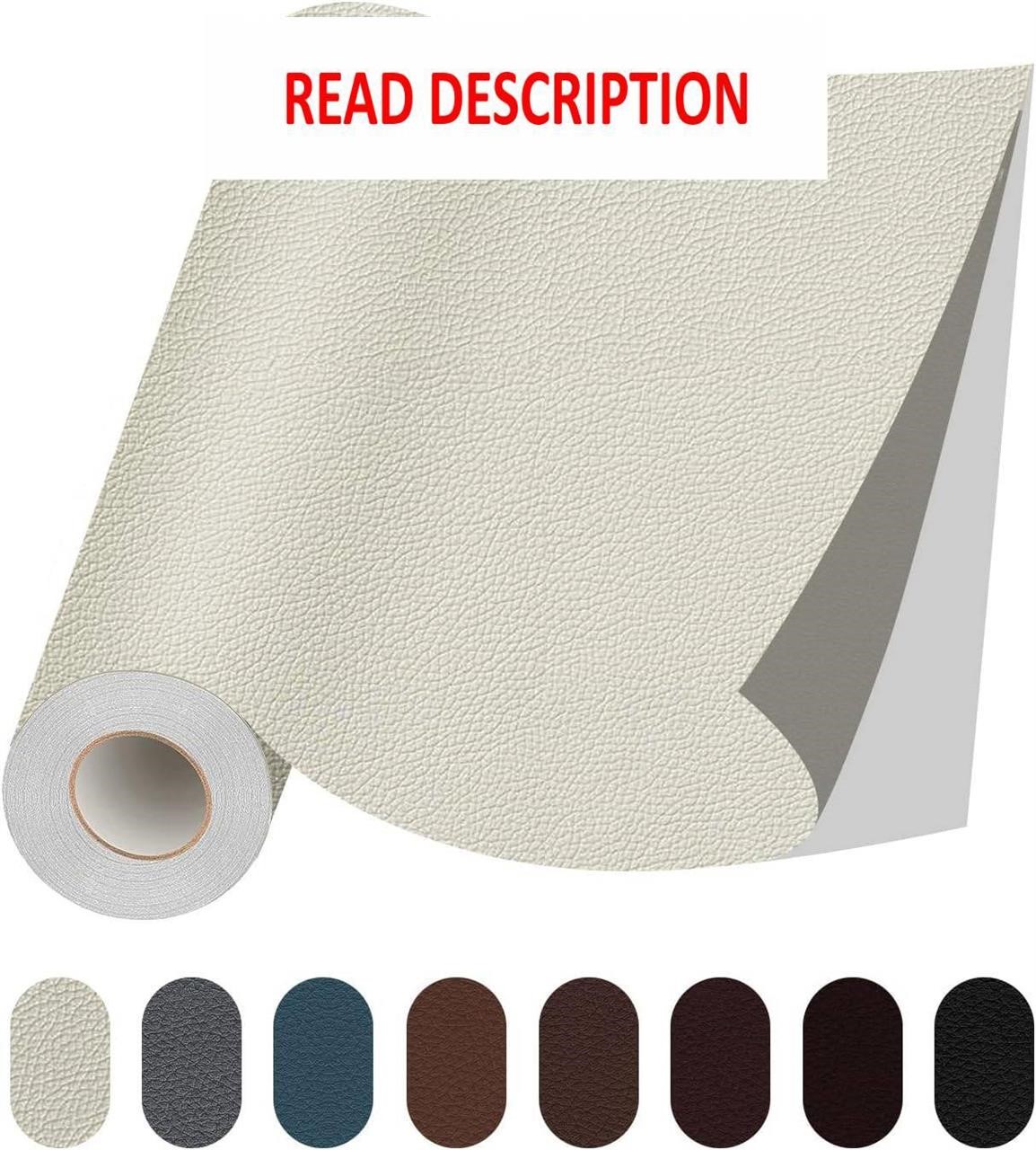 Leather Repair Patch  35X79 inch  Beige
