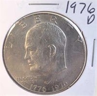 1976 D Eisenhower Dollar Coin