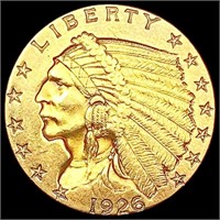 1926 $2.50 Gold Quarter Eagle CLOSELY