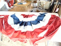 Two Patriotic Bunting, One is 52", Other is 66"