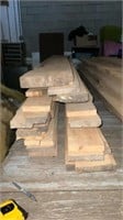 Rough sawn ash 24 pieces 7 to 10’ long