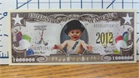 Happy New Year million Dollar Bank note