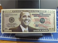 2008 Obama Bank Note
