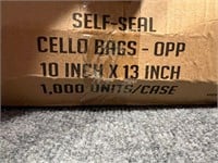 Case of 10 x 13" Self Seal Bag