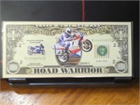 Road warrior million banknote
