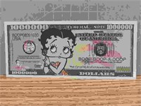 Betty boop banknote