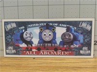 Thomas the train banknote