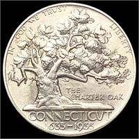 1935 Connecticut Half Dollar CHOICE BU
