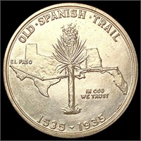 1935 Spanish Trail Half Dollar UNCIRCULATED