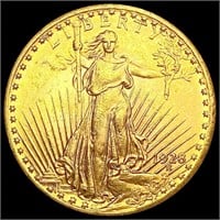 1928 $20 Gold Double Eagle CHOICE BU