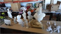Approx 12 Decorative Statues