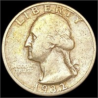 1932-D Washington Silver Quarter LIGHTLY
