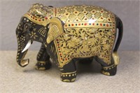 Lacquer Wooden Elephant