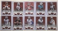 10 NFL Sports Cards - All Panini Certified Camo
