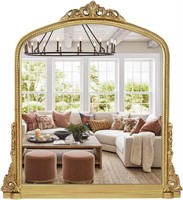 $219  Ornate Wall Mirror  Gold  34'H x 32'W