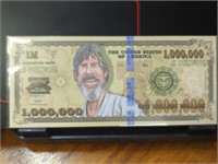 Living Waters million dollar banknote