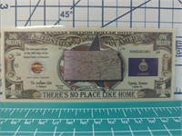 Kansas State million dollar Banknote