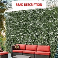 1PC 4'x8' Artificial Ivy Fence Screen