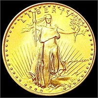 1986 US 1/10oz Gold $5 Eagle UNCIRCULATED
