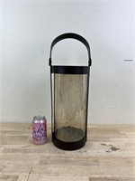 Tall glass cylinder holder