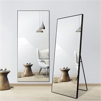 $219  Full Length Floor Mirror  Standing  Black