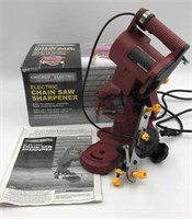 Electric Chain Saw Sharpener Chicago Electric Bra