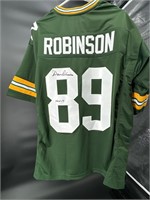 DAVE ROBINSON AUTOGRAPHED GREEN BAY PACKERS JERSEY