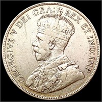 1916 Canada SILV 50 Cents CLOSELY UNCIRCULATED