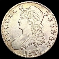 1827 / 6 Capped Bust Half Dollar LIGHTLY