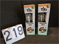 2 Tiki Brand Convertible Torches