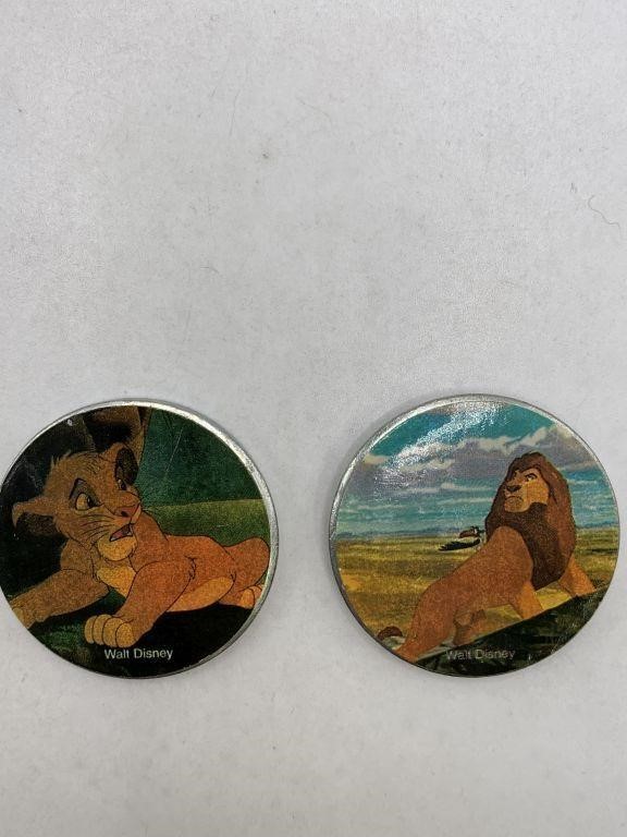 DISNEY LION KING COLLECTABLE COINS?
