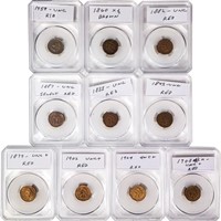 1859-1908 Indian Head Cent Collection [10 Coins]