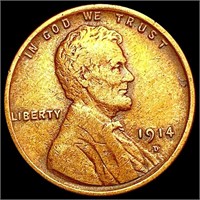 1914-D Wheat Cent CLOSELY UNCIRCULATED
