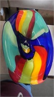 Art Glass Bowl By Garcia Art Glass