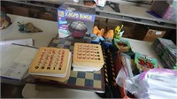 Kids Books w/ Bingo , Board Games & Etc