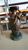 Male Bronze Vase - Mathurin Moreau
