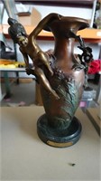Female Bronze Vase - Mathurin Moreau