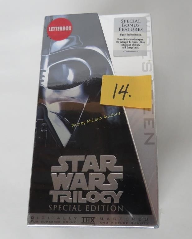 Star Wars Trilogy Special Edition VHS…