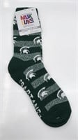 Muk Luks Michigan State Cushioned Socks One Size