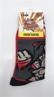 New Street Fighter Socks Adult Shoe Size 6-13