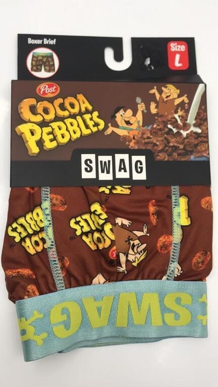 New Swag Cocoa Pebbles Boxers Sz L