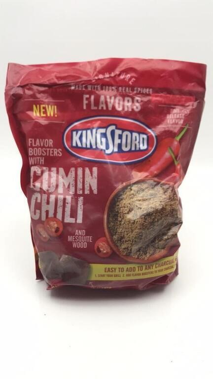 New Sealed Bg Kingsford Cumin Chili Coals