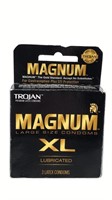 New Trojan Magnum Xl Large Size Condoms 3pk
